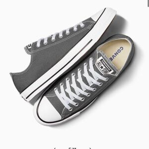 Converse all star chucks charcoal size 7.5
